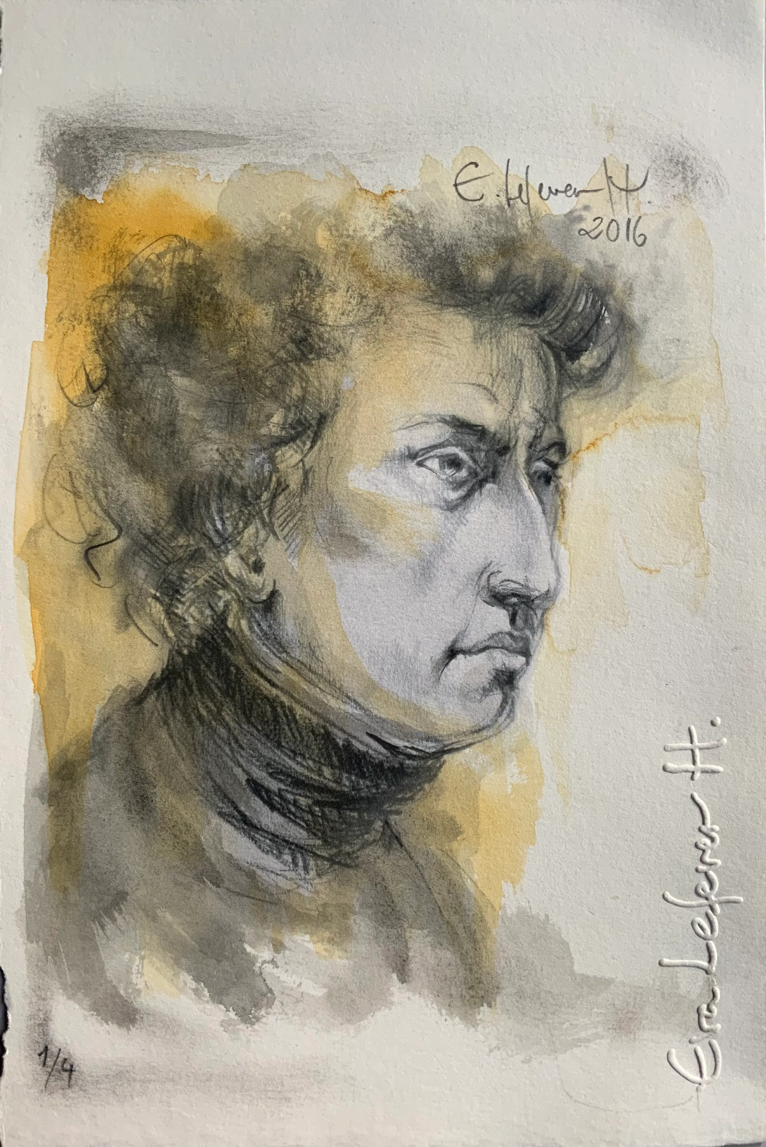 Obra "Frédéric Chopin" de Eva Lefever